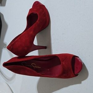 Jessica Simpson high heels